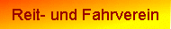 Reit- und Fahrverein