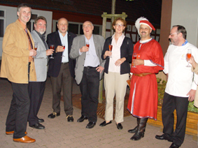 Begrüßung der Gäste