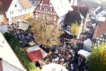Mrchentage Luftbild Marktplatz