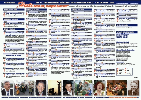 Flyer PRogramm Mrchentage