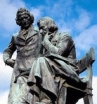 Brder Grimm Denkmal in  Hanau