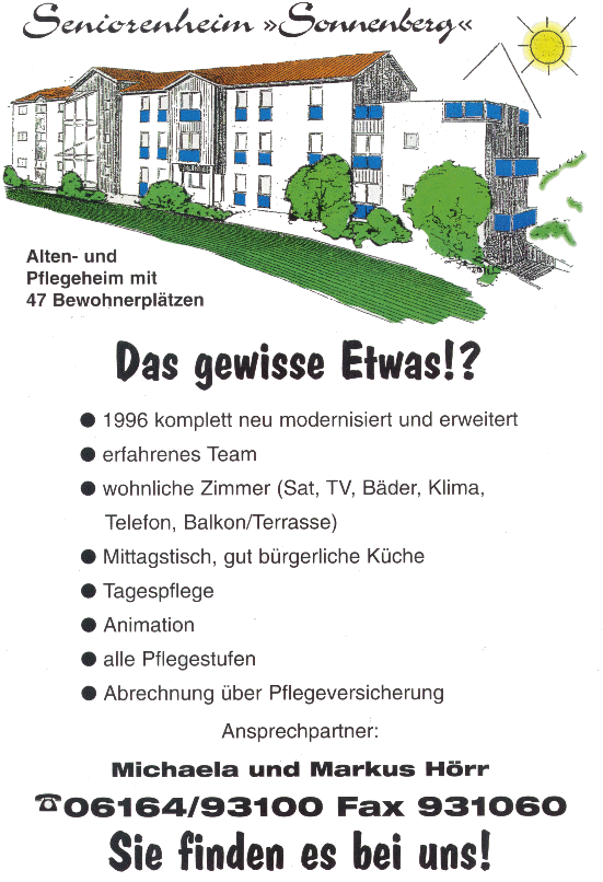 Seniorenheim Sonnenberg