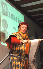 �bernimmt die Organisation des Mittelaltermarktes, Holger Funke